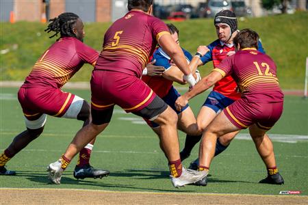 RSEQ 2024 Rugby M - ETS (40) vs (14) Concordia U. - 1ère mi-temps