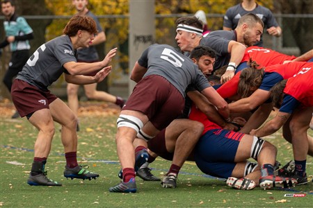 RSEQ 2024 - Finale Rugby Univ Masc - ETS (19) vs (14) Ottawa - 1 Mi-Temps Reel A