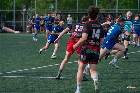 RQ 2024 - Super Ligue M - Parc Olympique (29) vs (15) Club de Rugby de Québec - 1ère mi-temps