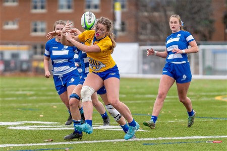 RSEQ 2024 - Final Rugby Fem CEGEP - John Abbott (12) vs (21) Dawson - First Half