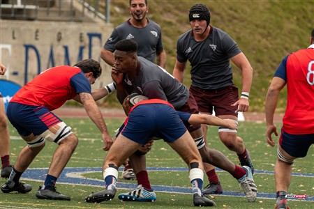 RSEQ 2024 - Finale Rugby Univ Masc - ETS (19) vs (14) Ottawa - 1 Mi-Temps Reel B
