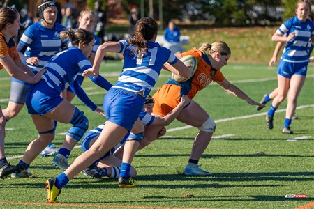 RSEQ 2024 - Démi Finale Rugby Fem Cegep - André Laurendeau (31) vs (43) Dawson