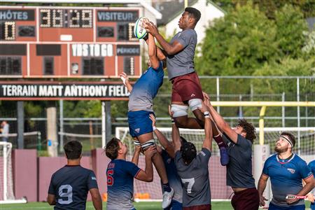 RSEQ 2024 - Rugby Univ. Masc - Ottawa U (18) vs (16) ETS - 1st Half