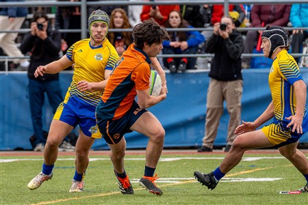 RSEQ 2024 - Final Rugby Masc CEGEP - John Abbott (48) vs (18) André Laurendeau - First Half
