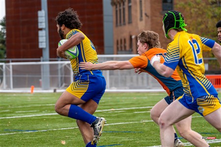 RSEQ 2024 - Final Rugby Masc CEGEP - John Abbott (48) vs (18) André Laurendeau - First Half
