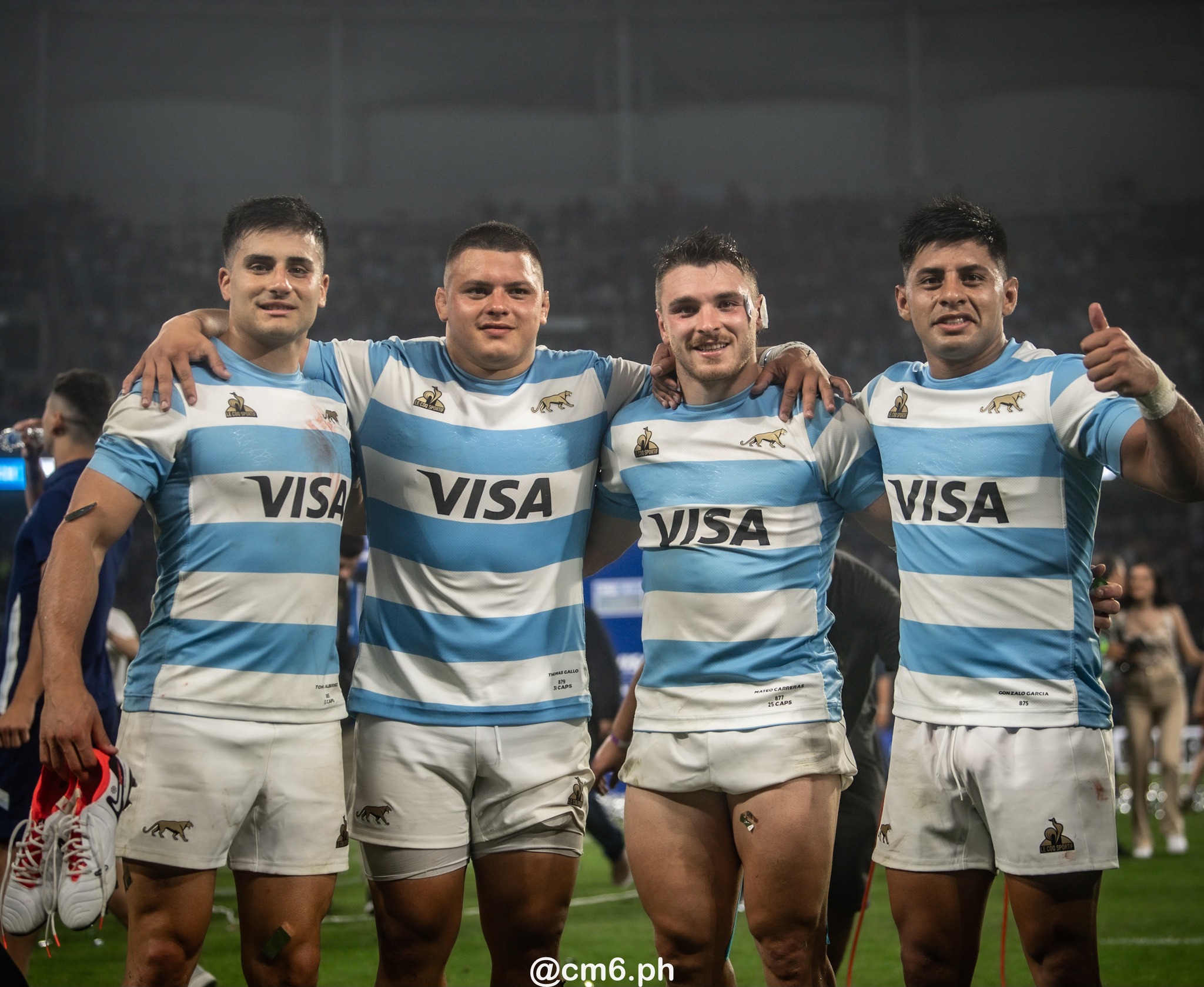  Selección Argentina de Rugby XV - South Africa national rugby union team - Rugby - Rugby Championship 2024 - Los Pumas (29) vs (28) Springboks - Santiago del Estero,  ARG (#RCH24ARGSA0921) Photo by: Christian Mas | Siuxy Sports 2024-09-21