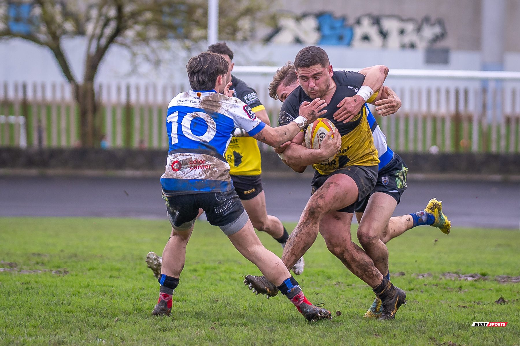 Euken DE IRALA EGUREN -  Getxo Artea Rugby Taldea - Club de Rugby Sant Cugat - Rugby - Élite Div Honor B masculina - Getxo (17) vs (5) Sant Cugat (#E24DBMGETSC03) Photo by: Fredy Monfoto | Siuxy Sports 2024-03-03