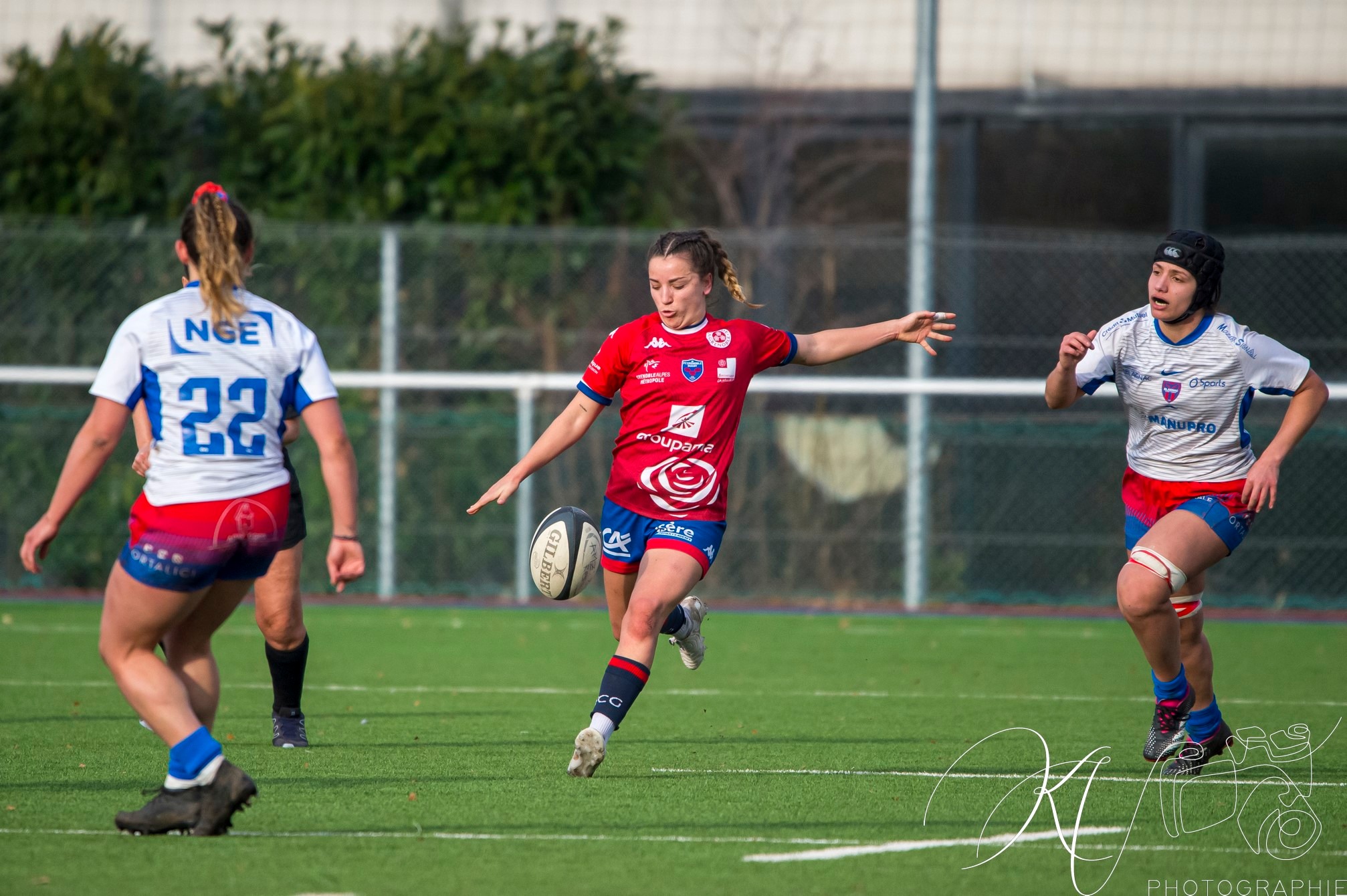Alexandra CHAMBON -  FC Grenoble Rugby - Blagnac - Rugby - 2024 Élite 1 Féminine - FC Grenoble Amazones (18)  vs (13) Blagnac (#E1G24FCGBLA02) Photo by: Karine Valentin | Siuxy Sports 2024-02-18