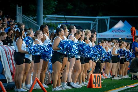 RSEQ 2024 Cherleeding Carabins - Match de Football contre le Vert-et-Or