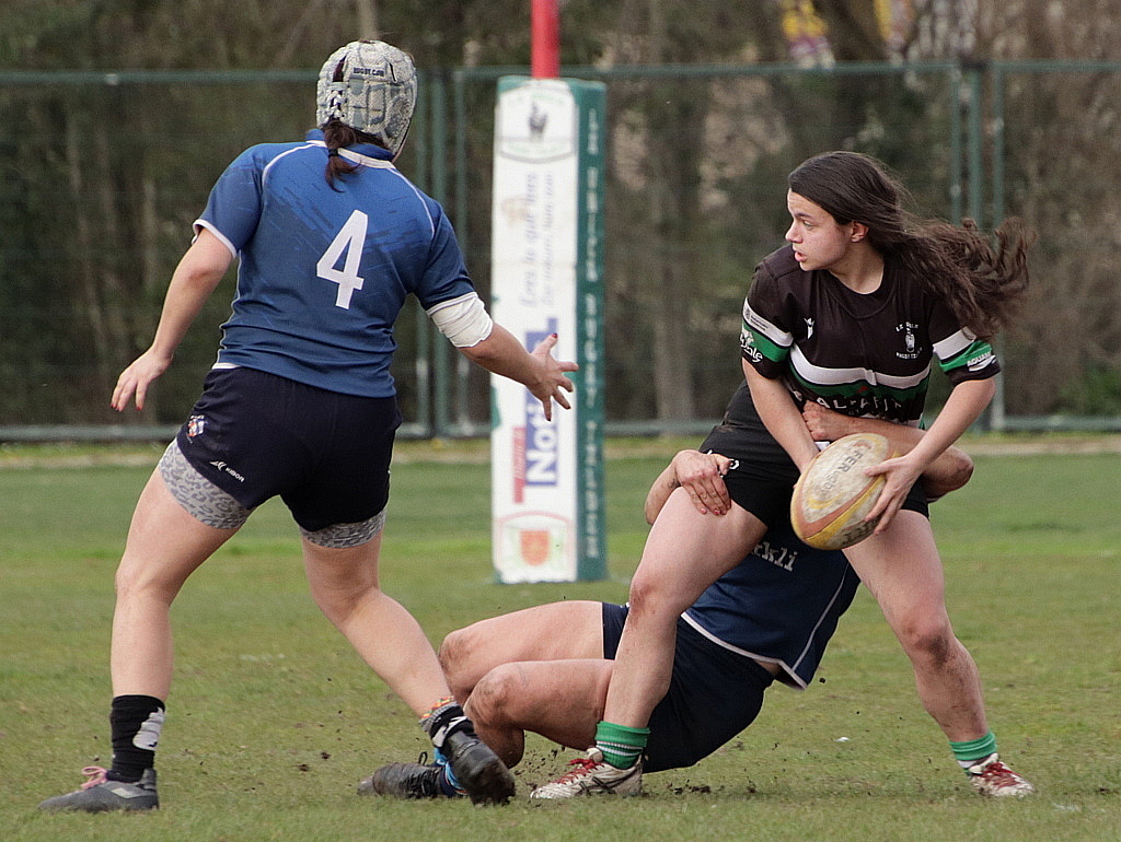  La Única Rugby Taldea - Bera Bera Rugby Taldea - Rugby - FER 2024 - Sr Fem - La Unica RT (12) vs (12) Bera Bera RT - Neskak (#FER24UNIBER03) Photo by:  | Siuxy Sports 2024-03-16