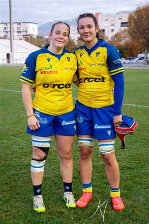 FFR 2024 Elite 1 Fém - ASM Romagnat (32) vs (8) Amazones FC Grenoble 