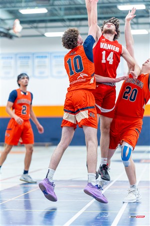 RSEQ 2024 - Basketball M D2 - André Laurendeau (74) vs (81) Vanier - 2nd half