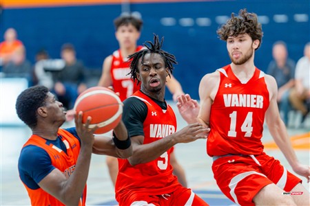 RSEQ 2024 - Basketball M D2 - André Laurendeau (74) vs (81) Vanier - 2nd half