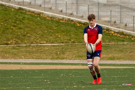 RSEQ 2024 - Finale Rugby Univ Masc - ETS (19) vs (14) Ottawa - 1 Mi-Temps Reel B