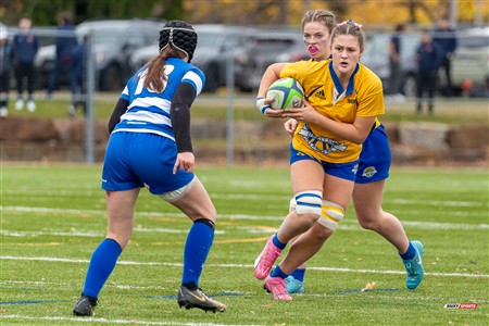 RSEQ 2024 - Final Rugby Fem CEGEP - John Abbott (12) vs (21) Dawson - First Half