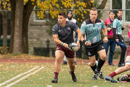 RSEQ 2024 - Finale Rugby Univ Masc - ETS (19) vs (14) Ottawa - 1 Mi-Temps Reel A