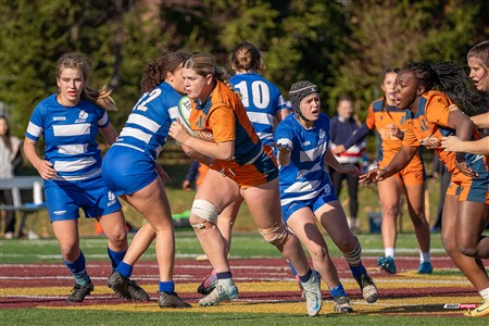 RSEQ 2024 - Démi Finale Rugby Fem Cegep - André Laurendeau (31) vs (43) Dawson