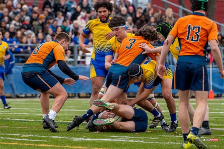 RSEQ 2024 - Final Rugby Masc CEGEP - John Abbott (48) vs (18) André Laurendeau - First Half