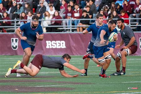 RSEQ 2024 - Rugby Univ. Masc - Ottawa U (18) vs (16) ETS - 1st Half