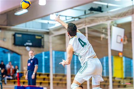 RSEQ - 2024 VOLLEY M - U DE MONTRÉAL (1) VS (3) U DE SHERBROOKE - Reel 1