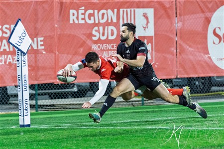 FFR 2024 Fed2 - Stade Niçois (18) vs (49) Grenoble Rugby