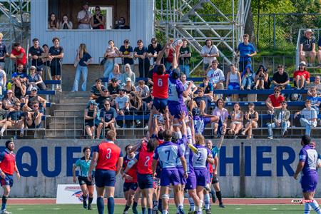 RSEQ 2024 - Rugby Univ. Masc - ETS (43) vs (10) Bishop's - 1st Half