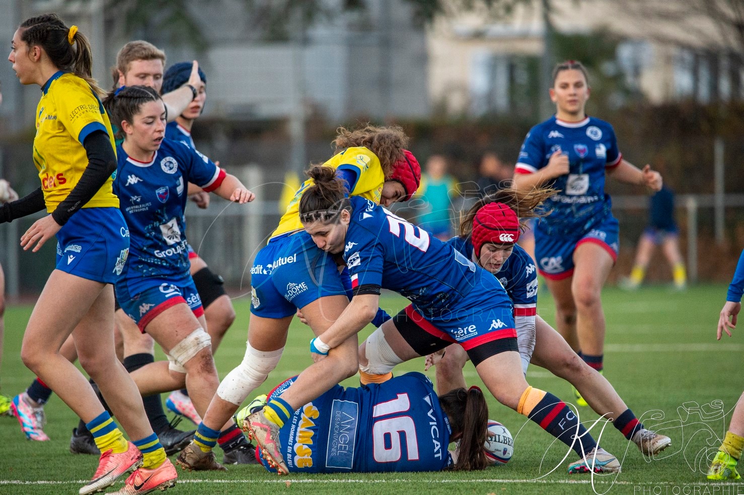  FC Grenoble Rugby - ASM Romagnat rugby féminin - Rugby - FFR 2024 - Réserve Élite - FCG Amazones vs ASM Romagnat (#FFR24REFCGASMR11) Photo by: Karine Valentin | Siuxy Sports 2024-11-30