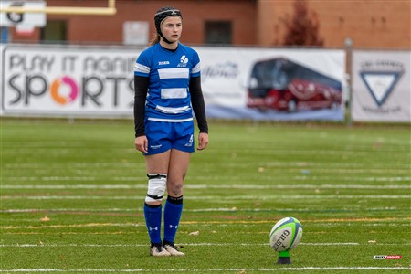 RSEQ 2024 - Final Rugby Fem CEGEP - John Abbott (12) vs (21) Dawson - Second Half