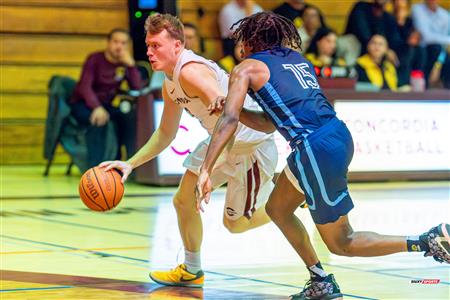 RSEQ - 2024 Basketball M - Concordia U. (57) vs (63) UQAM - Final Provinciale