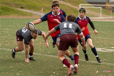 RSEQ 2024 - Finale Rugby Univ Masc - ETS (19) vs (14) Ottawa - 2 Mi-Temps Reel A