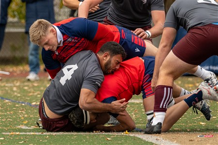 RSEQ 2024 - Finale Rugby Univ Masc - ETS (19) vs (14) Ottawa - 1 Mi-Temps Reel A