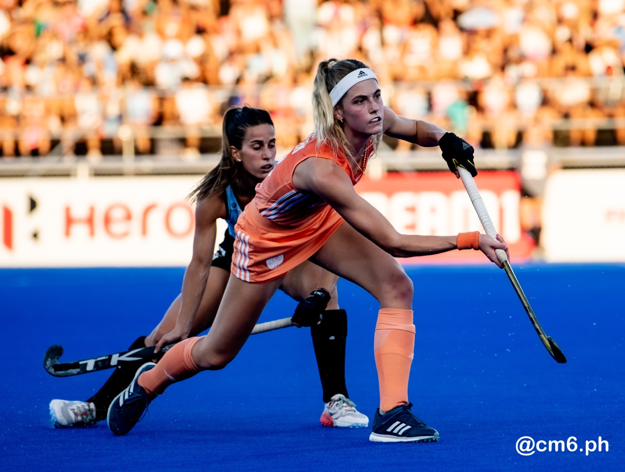 Agostina ALONSO -  Selección femenina de hockey sobre césped de Argentina - Netherlands women's national field hockey team - Field hockey - FIH PRO LEAGUE FEM 2023-2024 - ARGENTINA (1) VS (7) Países Bajos (#FIHPF24ARGPAB12) Photo by: Christian Mas | Siuxy Sports 2023-12-12