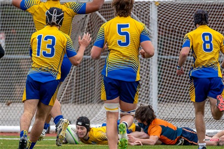 RSEQ 2024 - Final Rugby Masc CEGEP - John Abbott (48) vs (18) André Laurendeau - First Half