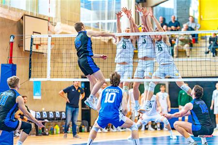 RSEQ - 2024 VOLLEY M - U DE MONTRÉAL (1) VS (3) U DE SHERBROOKE - Reel 2