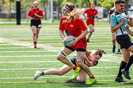 RQ 2024 - SUPER LIGUE F - TMR (5) - (74) CLUB DE RUGBY DE QUÉBEC -  Reel 2