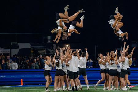 RSEQ 2024 Cherleeding Carabins - Match de Football contre le Vert-et-Or