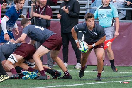 RSEQ 2024 - Rugby Univ. Masc - Ottawa U (18) vs (16) ETS - 1st Half