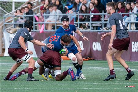 RSEQ 2024 - Rugby Univ. Masc - Ottawa U (18) vs (16) ETS - 1st Half