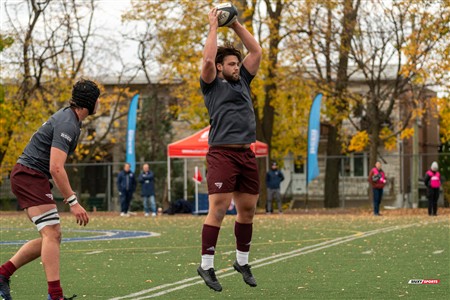 RSEQ 2024 - Finale Rugby Univ Masc - ETS (19) vs (14) Ottawa - 1 Mi-Temps Reel B