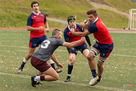 RSEQ 2024 - Finale Rugby Univ Masc - ETS (19) vs (14) Ottawa - 2 Mi-Temps Reel A