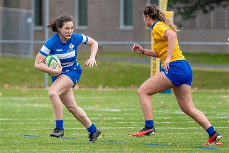 RSEQ 2024 - Final Rugby Fem CEGEP - John Abbott (12) vs (21) Dawson - First Half