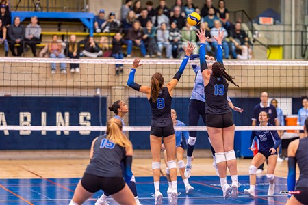 RSEQ 2024 Volleyball Fém - Université de Montréal (3) vs (2) UQAM - Reel 2