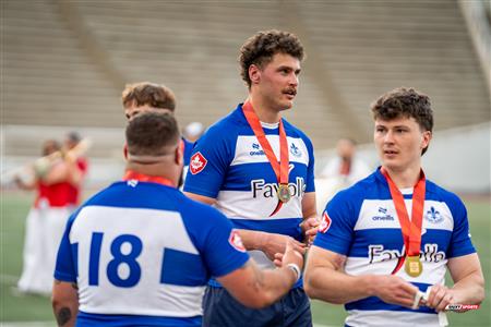 ECRC 2024 - Rugby Québec vs Rock Newfoundland -  Avant et après match
