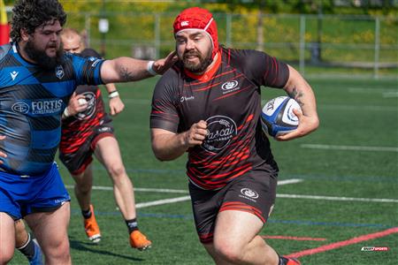 RQ 2024 - Super Ligue M - Parc Olympique (29) vs (15) Club de Rugby de Québec - 1ère mi-temps