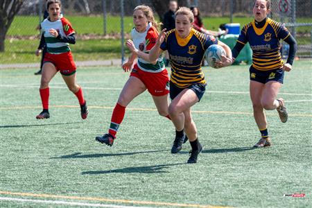 RQ 2024 - Match Pré-Saison - Rugby Club Montréal (10) vs (41) Town of Mount Royal - F
