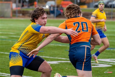 RSEQ 2024 - Final Rugby Masc CEGEP - John Abbott (48) vs (18) André Laurendeau - First Half