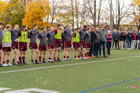 RSEQ 2024 - Finale Rugby Univ Masc - ETS vs Ottawa - Medailles OTT