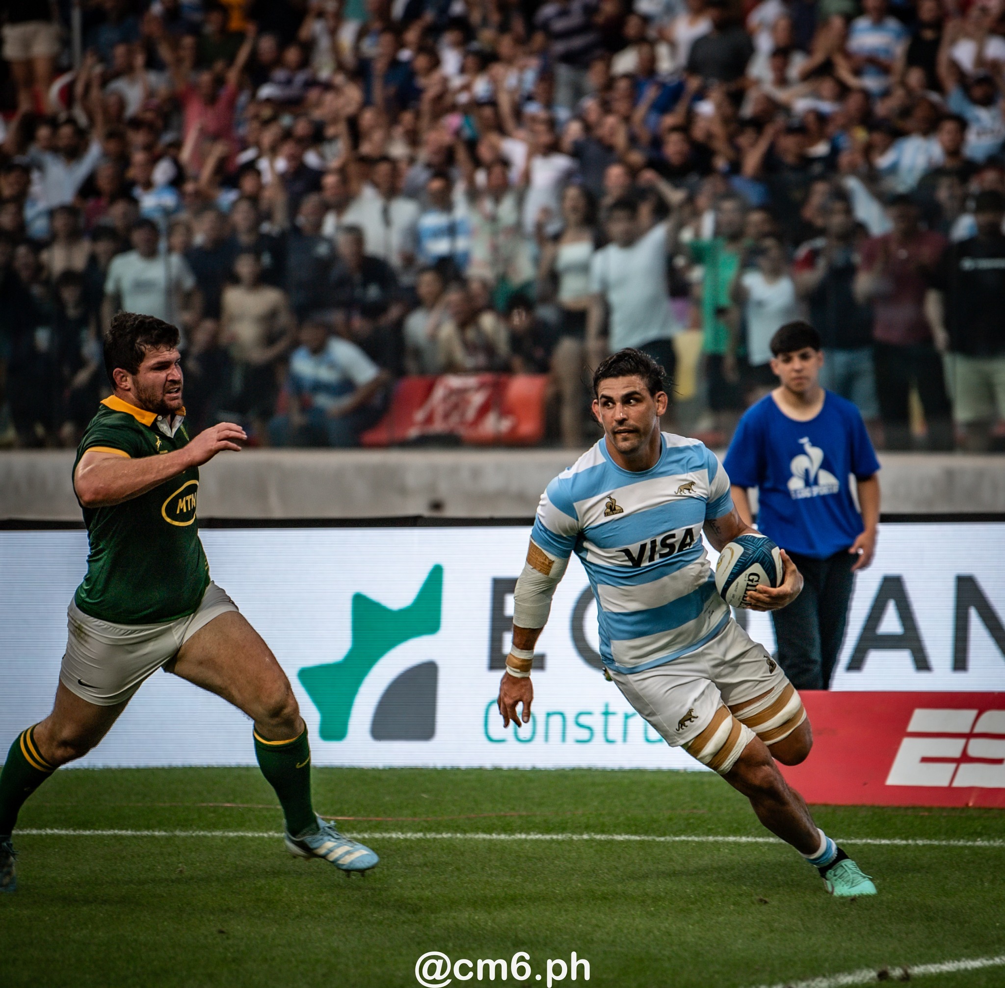  Selección Argentina de Rugby XV - South Africa national rugby union team - Rugby - Rugby Championship 2024 - Los Pumas (29) vs (28) Springboks - Santiago del Estero,  ARG (#RCH24ARGSA0921) Photo by: Christian Mas | Siuxy Sports 2024-09-21