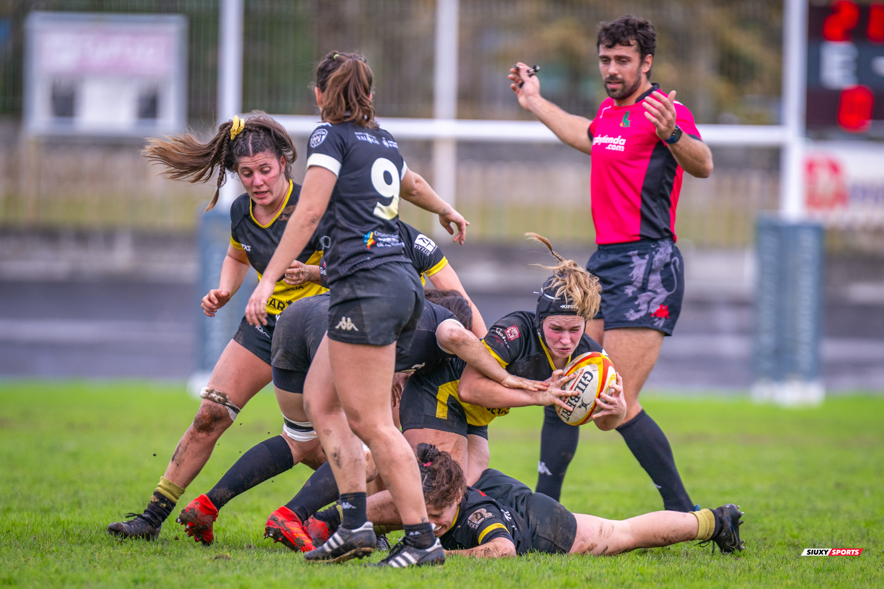  Getxo Artea Rugby Taldea - Rugby Turia - Rugby - FER 2023 - DHB F - Getxo Neskak Rt (25) vs (0) Rugby Turia (#FER23DHBGNRT12) Photo by: Fredy Monfoto | Siuxy Sports 2023-12-10