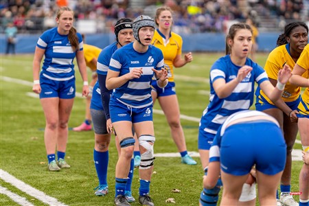 RSEQ 2024 - Final Rugby Fem CEGEP - John Abbott (12) vs (21) Dawson - First Half